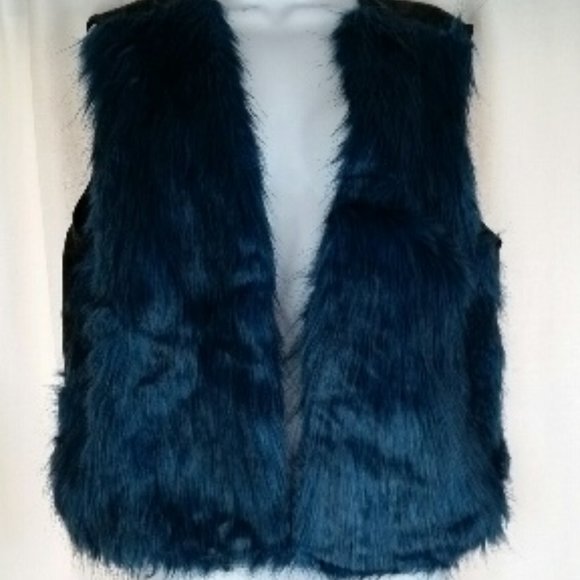 libby. edelman Jackets & Blazers - Sale Libby Edelman XL Faux Fur Vest